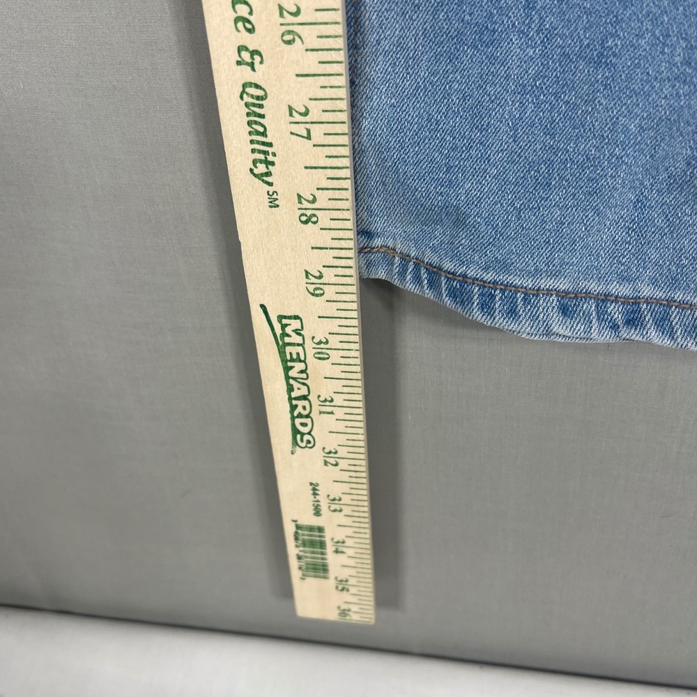 Old Navy Wow Straight Jeans Trendy High Rise Light Wash Denim Womens Size 12 - Picture 7 of 12